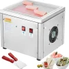 Ismaskine>Friteret Isrullemaskine - Isruller Maker, 11 x 9,5 tommer pande til lækker rolled ice cream.