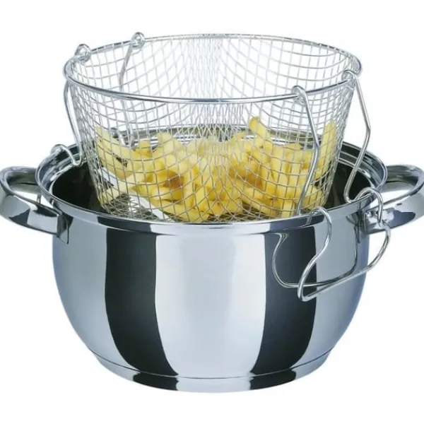 Frituregryde - GSW - 488204 - Induktion - 22 cm - Glaslåg - Rustfrit stål Online