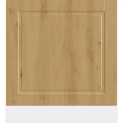 Frontpanel til opvaskemaskine i egetræ - 60x1,5x67 cm | Farve: Egetræsfarvet Discount
