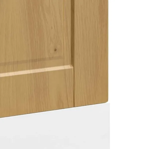 Frontpanel til opvaskemaskine i egetræ - 60x1,5x67 cm | Farve: Egetræsfarvet Discount