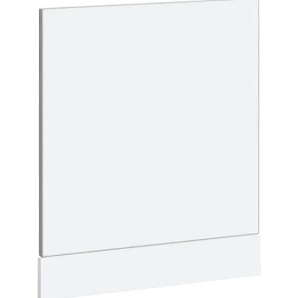 Opvaskemaskiner>Frontpanel til opvaskemaskine - Slidstærk og nem at rengøre | Størrelse: 60x1,5x67 cm | Farve: Betongrå