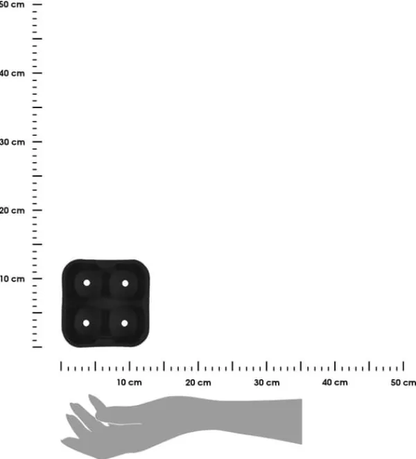 Isforme>FROZIO form til 4 iskugler