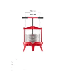 Juicepresser - Nyd Friskpresset Juice Derhjemme>Frugtvinpresse, Rustfrit Stål, Manuel Saftpresser,9L