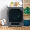 Fuleadture vægmonterbar affugter og tørretumbler 3 kg (faktisk 4 kg) 850W med 6 programmer og funktioner