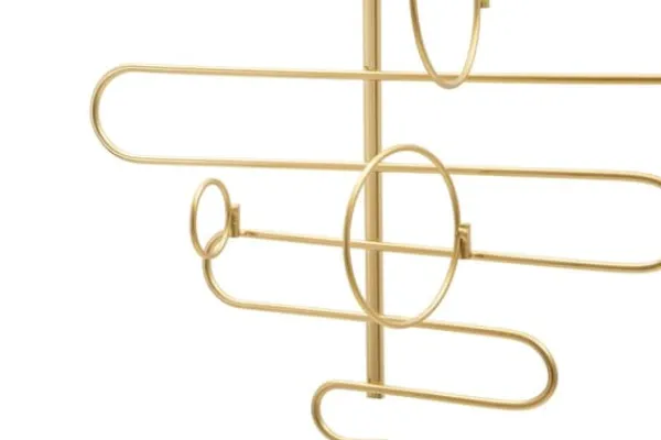 Vinflaskeholdere>FURNLUX FLASKEHOLDER ALI GULD 53CM