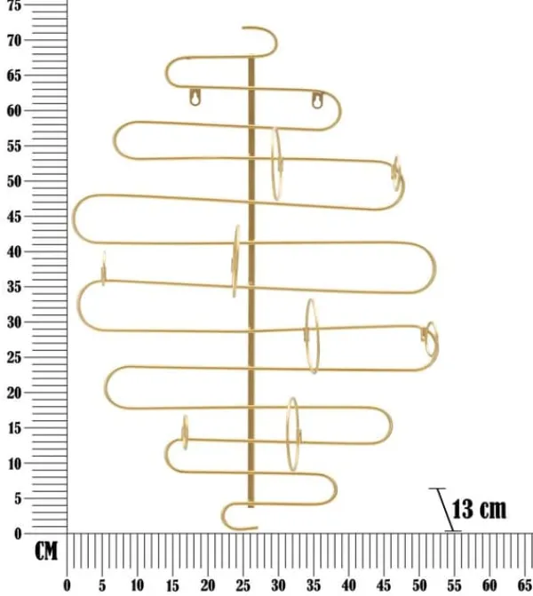 Vinflaskeholdere>FURNLUX FLASKEHOLDER ALI GULD 53CM