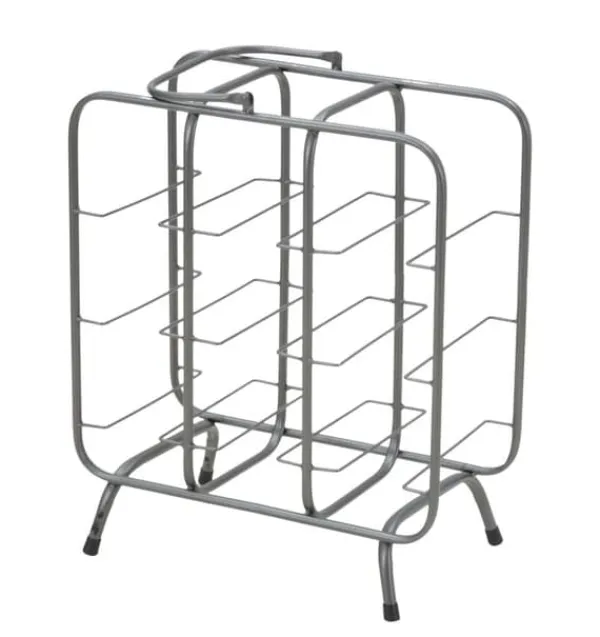 FURNLUX FLASKEHOLDER FIRKANTET GRÅ 40CM Online