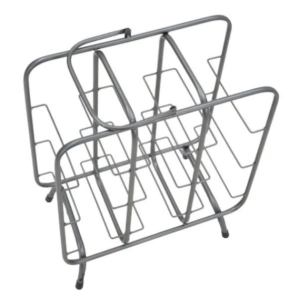 FURNLUX FLASKEHOLDER FIRKANTET GRÅ 40CM Online