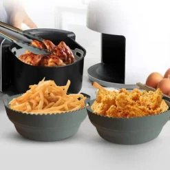 Genanvendelig form til airfryer - grå Discount