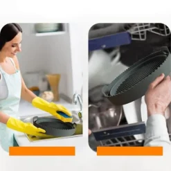 Genanvendelig form til airfryer - grå Discount