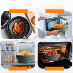 Genanvendelig form til airfryer - grå Discount