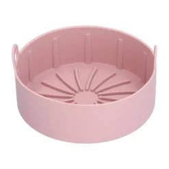 Genanvendelig Silikone Gryde Udskiftning Køkken El Friture Kurv Bakke Tilbehør 20℃220℃ (16cm Pink) Clearance