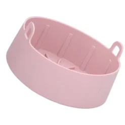 Genanvendelig Silikone Gryde Udskiftning Køkken El Friture Kurv Bakke Tilbehør 20℃220℃ (16cm Pink) Clearance