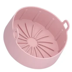 Genanvendelig Silikone Gryde Udskiftning Køkken El Friture Kurv Bakke Tilbehør 20℃220℃ (16cm Pink) Clearance