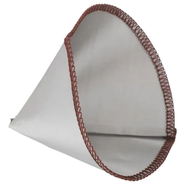 Genanvendeligt kaffefilter kegleform Finfiltrering 304 rustfrit stål, papirløst mesh-kaffefilter S til 1 til 2 kopper Discount