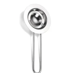 Æggeblommeseparator i rustfrit stål med justerbart håndtag Telescopic Outlet