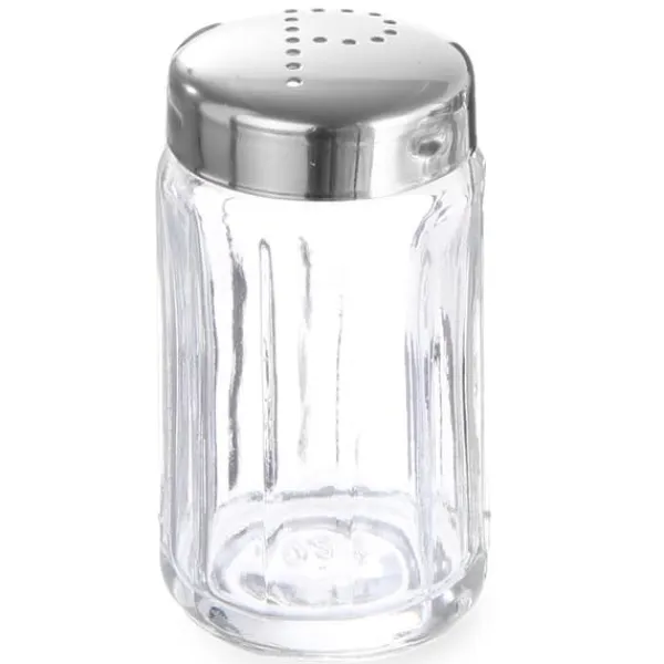 Salt- & Peberstrøere>Glas pebergryde, diameter 40mm højde 70mm sæt med 6 stk. - Hendi 461167