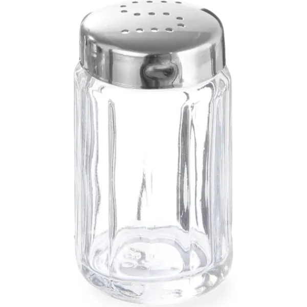 Glas saltryster diameter 40mm højde 70mm sæt med 6 stk. - Hendi 461266