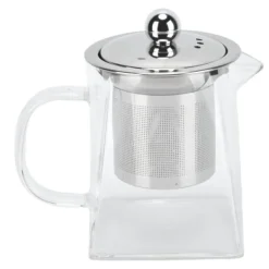 Kaffe- & Tekander>Glas tekande med aftageligt filter i rustfrit stål - 350 ml