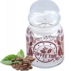 GLASBEHOLDER 290ML TIL KAFFE HERMETISK KRUKKE MED LÅG TIL KRYDDER Outlet