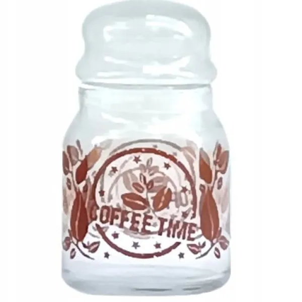 GLASBEHOLDER 290ML TIL KAFFE HERMETISK KRUKKE MED LÅG TIL KRYDDER Outlet