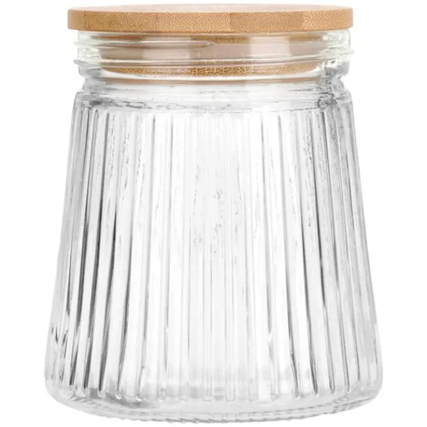 Opbevaringsdåser>Glasbeholdere til løse produkter med låg og forsegling 700 ml 3 stk.