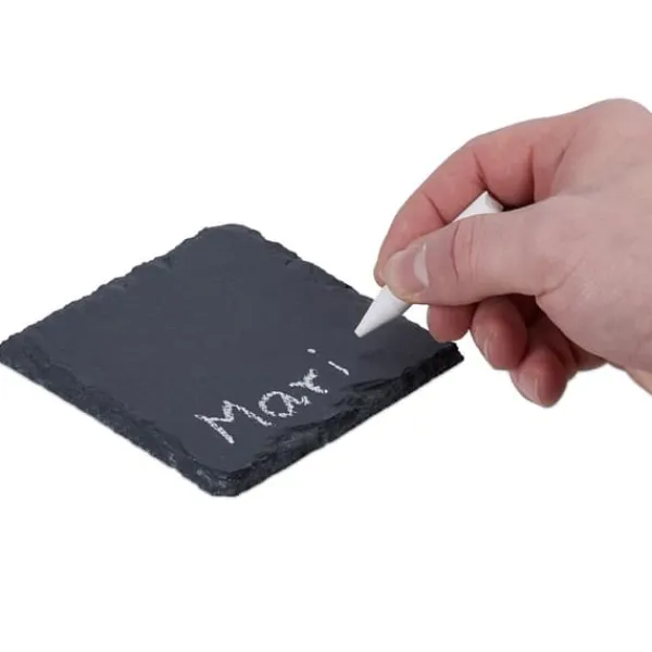 Glasbrik-sæt, 10x10x1 cm, Antracit New
