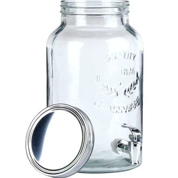 Glasdrikkande med hane 6,2 l Sale