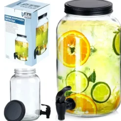 Glasdrikkande med hane 3,2 l Best