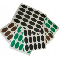 Glasetiket 5,5x3 cm til syltetøj 80 stk. mat lilla Outlet