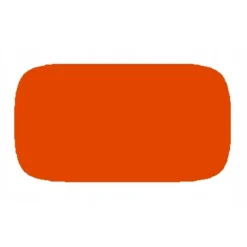 Glasetiket 5,5x3 cm til syltetøj 84 stk. orange mat