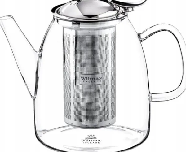 Kaffe- & Tekander>Glaskande til tebrygning Wilmax 950ml