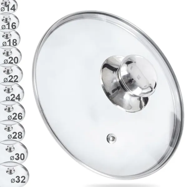 Skålelåg>Glaslåg 18 cm