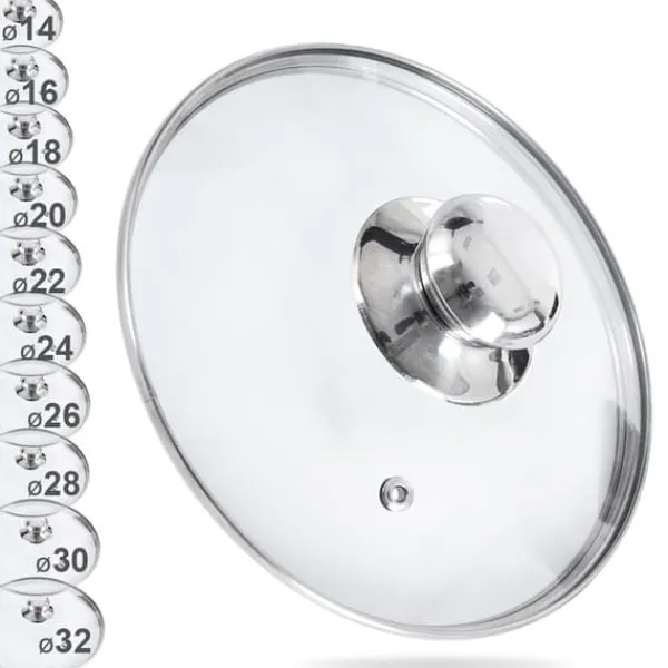Glaslåg 16 cm Online