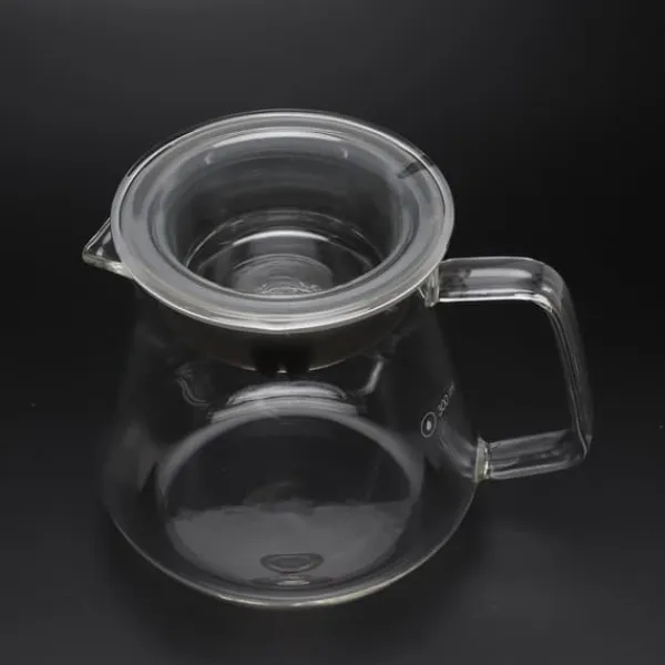 Glass Pour Over Coffee Maker Kaffekande Elkedel til Hjemmekontor Café Butiksartikler 300ml Hot