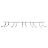 Vinglasholdere>Glass Rack 20 Glasses, Silver w Ceiling Mount - Hahn Kitchenware