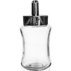 Sockerstrøere>Glassukkerskål med dispenser, sukkerbeholder, 230 ml, ORION 126712