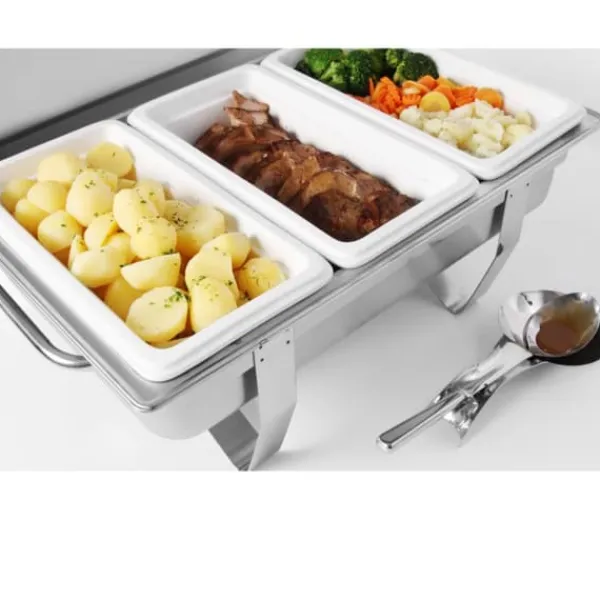 Tilbehør Til Madservering>GN Profi Line porcelænsbeholder GN 1/2 65 mm - Hendi 783016
