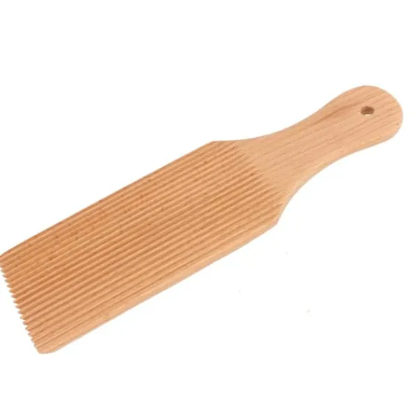Kageruller>Gnocchi Board Bøg Glat Overflade Let Praktisk Gnocchi Roller for perfekt form