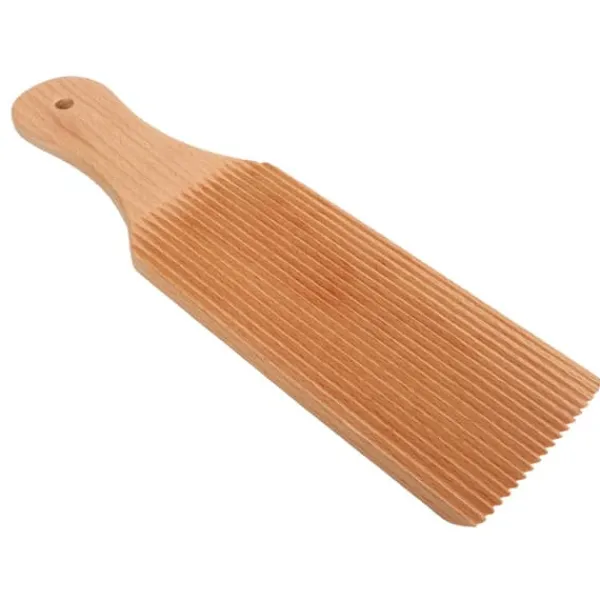 Kageruller>Gnocchi Board Bøg Glat Overflade Let Praktisk Gnocchi Roller for perfekt form