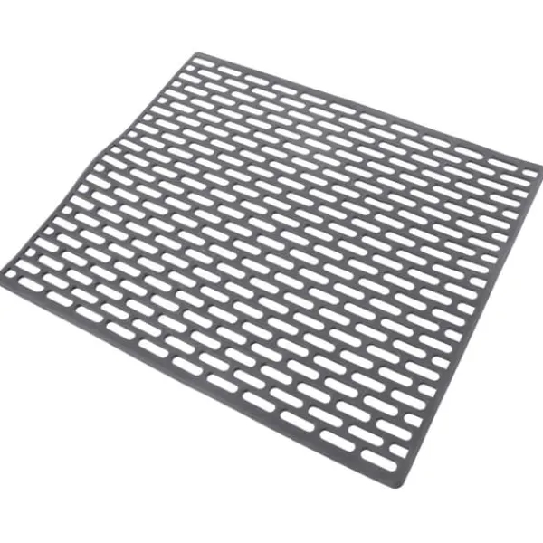 Måtter & Gitter Til Køkkenvaske>Grå gummimåtte til vasken 33x28 cm