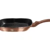 Gryder, Stegepander Og Kasseroller>GRANIT GRILLPANDE 28 cm BERLINGER HAUS BH-1889 ROSE GOLD NOIR