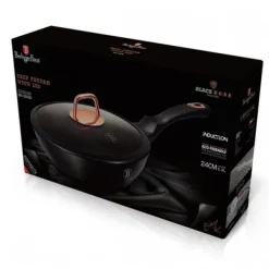 GRANIT STEGEPADE 24cm BERLINGER HAUS BLACK ROSE BH-1643 Outlet