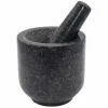 Mortere & Pistiller>Granitbelagt stenmørtel 12x12cm KINGHOFF KH-1679