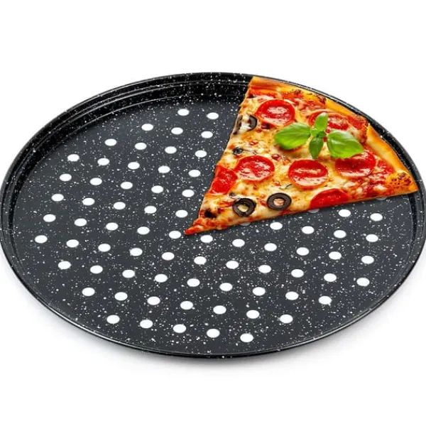 Granitform, perforeret bageplade til pizzabagning, 28 cm New
