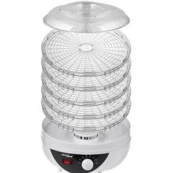 Dehydratorer>GreenBlue svampe-, grøntsags- og frugttørrer, 250W effekt, meget stille, 5 sier, GB195