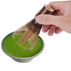 80-grenet naturlig bambus Chasen Matcha piskeris grøn te pulver børsteværktøj