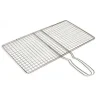 Griller>Grillkurv i rustfrit stål med håndtag - 24x35 cm