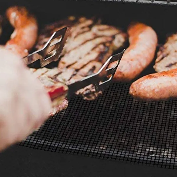 Griller>Grillnet / grillmåtte Non-stick Sort 3-pak