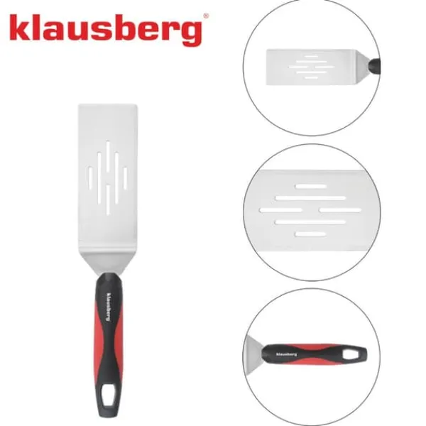 Stegepaletter>Grillspatel 36 cm, rustfrit stål, KLAUSBERG KB-7897